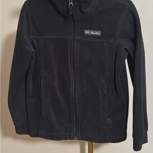 Kids Columbia Black Fleece Jacket